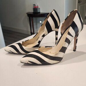 Jessica Simpson Zebra Print heels